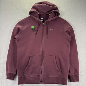 Nike 6.0 Winter Mountain Dew Tour Hoodie Sweatshirt Adult Medium Burgundy‎ Red